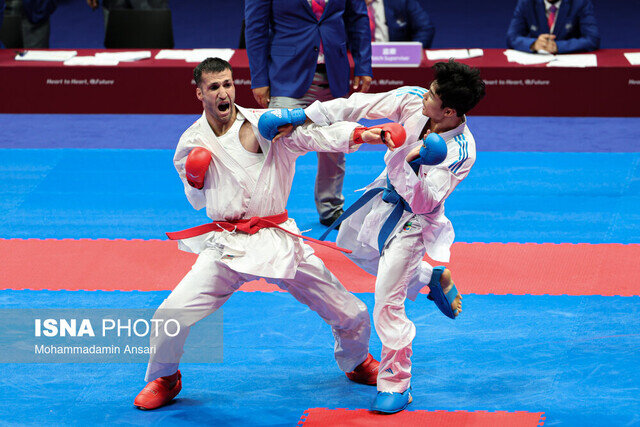 عکس تزئینی است نبود یکپارچگی عامل افت رشته کاراته زنجان است