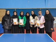 پایان خوش میزبانی قم با مدال آوری پینگ پنگ باز قمی