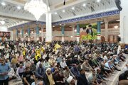 مراسم سالگرد شهادت سید حسن نصرالله در قم برگزار شد