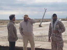 مدارس دلگان برای سومین روز متوالی تعطیل شد/ محور سرباز چابهار تا اطلاع بعدی مسدود شد