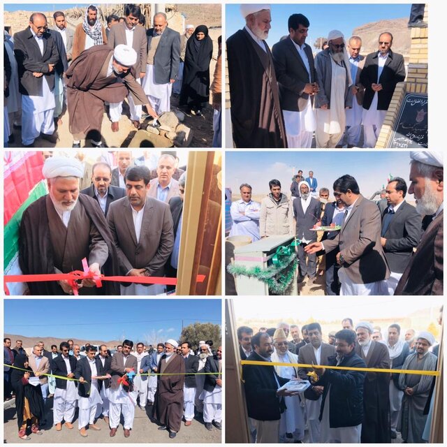 افتتاح پروژه های عمرانی و خدماتی در نوک آباد خاش - ایسنا