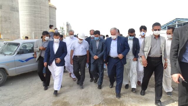 دولت در تلاش است کارخانه سیمان تیس چابهارهرچه سریع‌تر به بهره‌برداری برسد