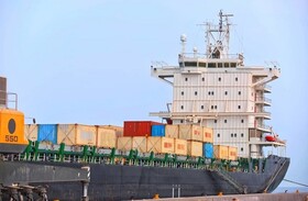 ششمین کشتی گندم اهدایی هند به افغانستان در بندر چابهار پهلو گرفت