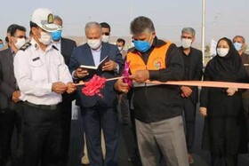 بهره برداری از ۴ طرح راهداری هامون با حضور استاندار سیستان و بلوچستان
