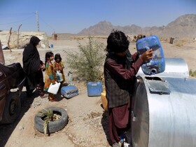 اجرای طرح "نذر آب چهار" در سیستان و بلوچستان