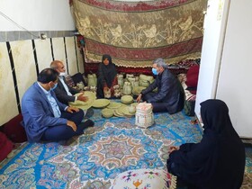 مدیرکل کمیته امداد امام خمینی(ره) استان مشکلات محرومان ایرندگان خاش را بررسی کرد 