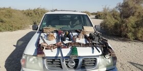 کشف شش قبضه سلاح شکاری از متخلفان زیست محیطی در تالاب هامون