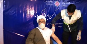 تزریق اولین واکسن کووبرکت در سیستان و بلوچستان