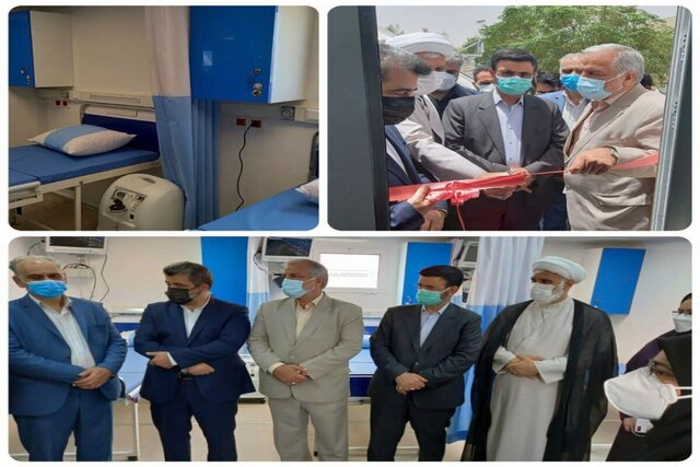 افتتاح بیمارستان سیار احسان ستاد اجرایی فرمان حضرت امام(ره) در زاهدان