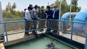 عملیات اصلاح و توسعه شبکه توزیع آب روستاهای هیرمند سیستان وبلوچستان آغاز شد