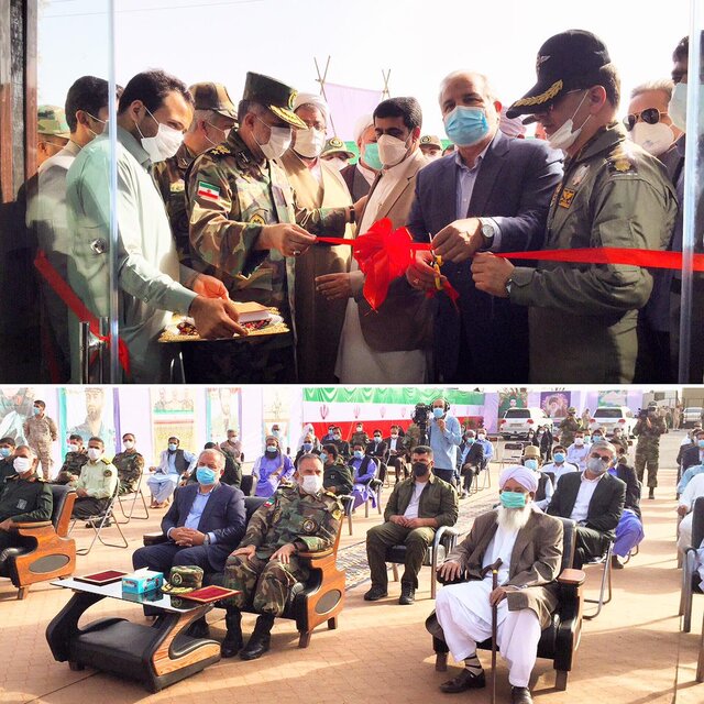 دومین بیمارستان مجهز تنفسی ارتش در خاش افتتاح شد