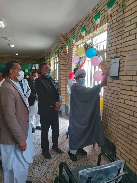 نواختن شدن زنگ مهر و مقاومت در شهرستان مرزی دشتیاری