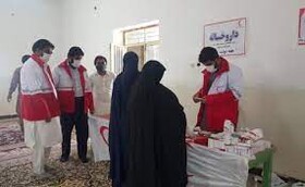 اجرای طرح کاروان سلامت روستائیان در ایرانشهر