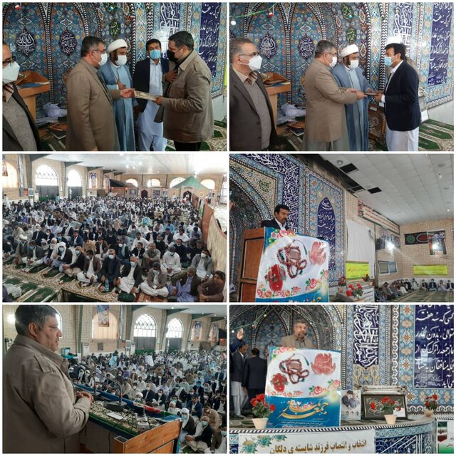 فرماندار جدید دلگان معرفی شد فرماندار جدید دلگان معرفی شد