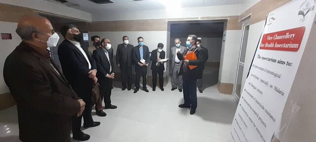 بازدید نماینده سازمان بهداشت جهانی از طرح انسکتاریوم پرورش و مطالعه حشرات در زاهدان