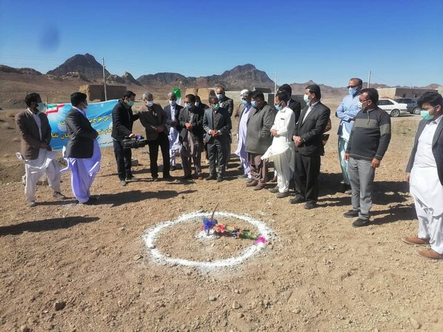 کلنگ زنی طرح پرورش ماهیان سردآبی در شهرستان تفتان