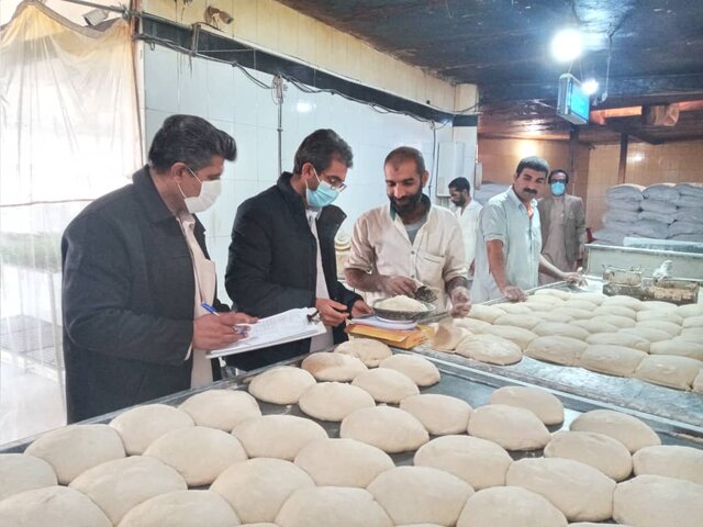 نظارت مستمر بر مراکز عرضه کالاهای اساسی کشاورزی در خاش