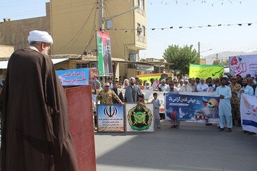 امامان جمعه خاش: حمایت از قدس و مردم فلسطین وظیفه همه امت اسلامی است