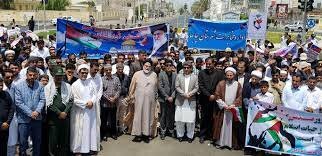 راهپیمایی باشکوه مردم چابهار در روز قدس برگزار شد
