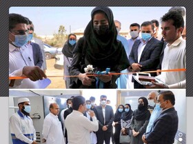 بهره برداری از دستگاه اکسیژن ساز بیمارستان امام حسین(ع) کنارک