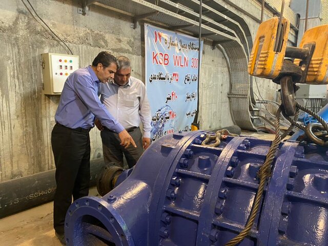 ۲۵۰ لیتر بر ثانیه از کمبود آب شرب شهر زاهدان جبران می‌شود