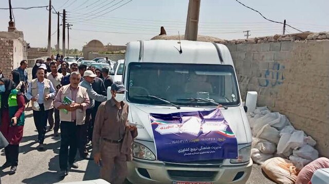 حرکت نخستین کاروان ترویجی ارتقای بهره‌وری کشاورزی در سیستان‌وبلوچستان