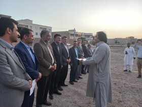 واگذاری ۲۷ قطعه زمین به خانواده معظم شهدا شهرستان سراوان