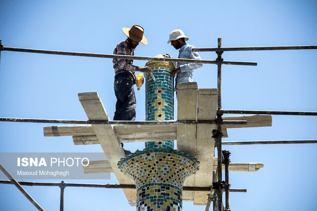  وجود 41 کارگاه فعال مرمت بناهای تاریخی در استان سمنان