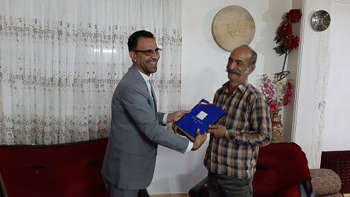 تجلیل از خالق ظریف‌ترین خشت سفالی جهان 