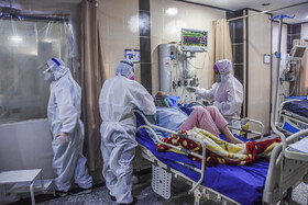 تلاش پرستاران بخش مراقبت های ویژه بیمارستان معتمدی گرمسار