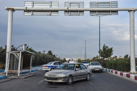 مسدودسازی ورودی های سمنان پس از آغاز منع تردد