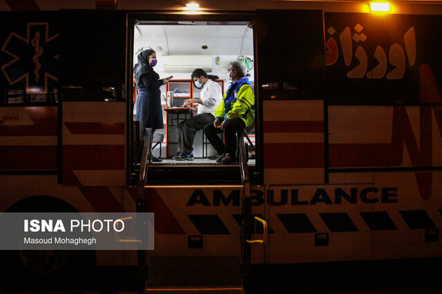 پایگاه سیار واکسیناسیون کرونا - سمنان