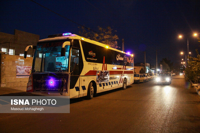 پایگاه سیار واکسیناسیون کرونا - سمنان