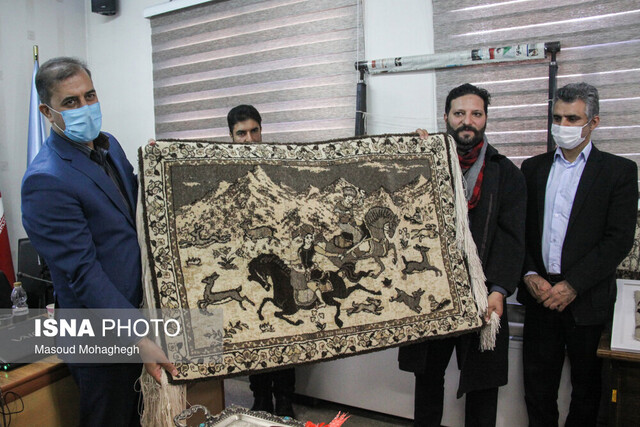 منحصر به فردترین فرش ایران جهانی میشود؟/از سفارش 1000تختهای تا برپایی 15 دار قالی!