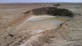 اجرای پروژه روان آب ها در اراضی تپه ماهوری و بیابانی آرادان