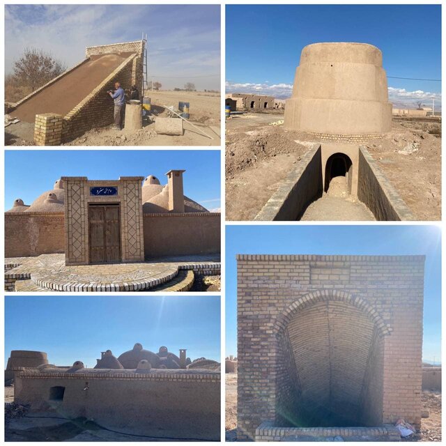 مرمت بناهای تاریخی روستا با مشارکت سنردیها