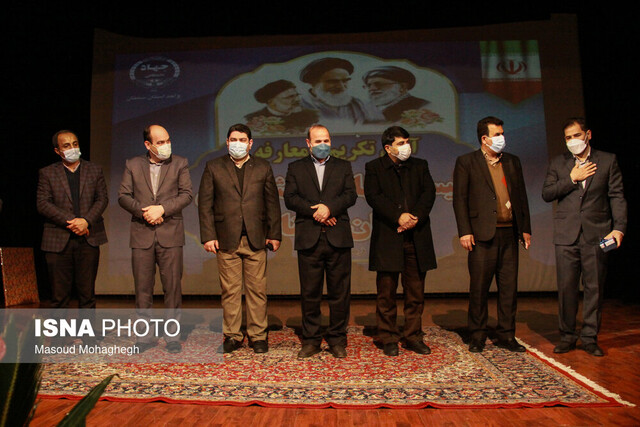 آیین تکریم و معارفه رئیس جهاددانشگاهی استان سمنان