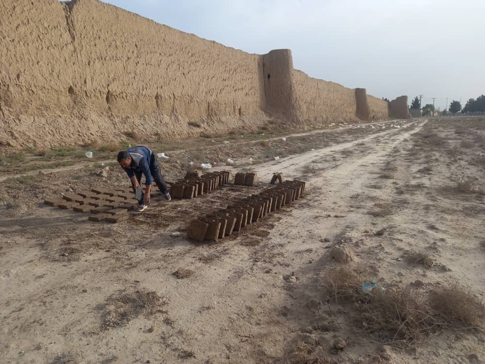 آغاز مرمت و نجات‌بخشی بزرگ‌ترین بنای خشتی ایران بعد از ارگ بم ایسنا