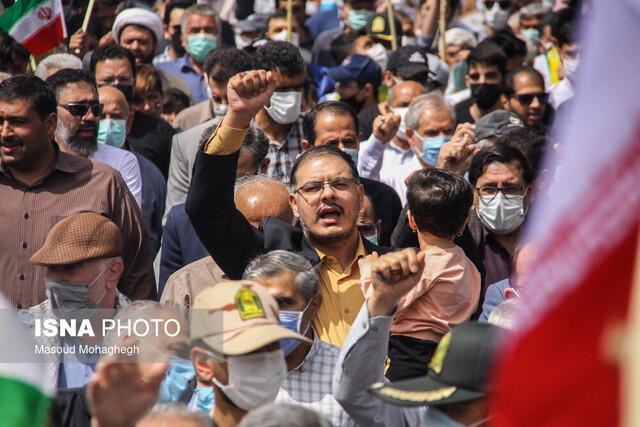 راهپیمایی روز جهانی قدس - سمنان