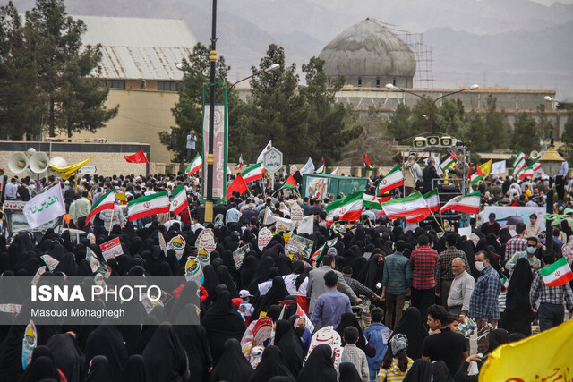 راهپیمایی روز جهانی قدس - سمنان