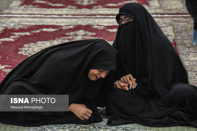 وداع با پیکر "شهید رحیمی" شهید مدافع نظم و امنیت - سمنان