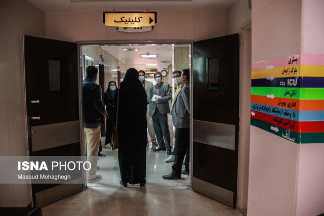 بازدید خبرنگاران از بیمارستان سینا سمنان