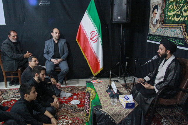 مراسم عزاداری حسینی در جهاددانشگاهی استان سمنان برگزار شد