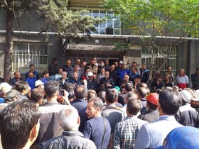 حضور وزیر تعاون، کار و رفاه اجتماعی در محل حادثه و حضور در جمع کارگران معدن طزره دامغان