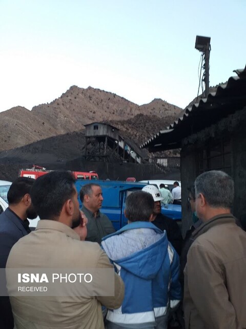تصاویر اختصاصی ایسنا از حادثه انفجار معدن دامغان با 6 جانباخته