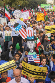 راهپیمایی 13 آبان - سمنان