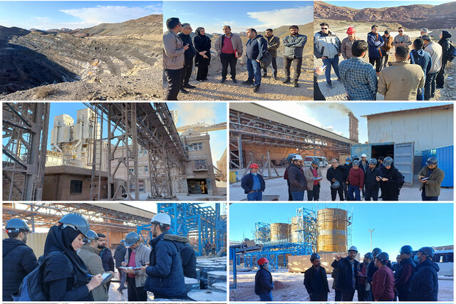 بازدید گروه های پژوهشی جهاددانشگاهی کشور از معادن و مجتمع تولیدی شرکت آلومینای ایران
