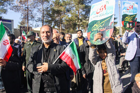 مراسم بزرگداشت حماسه ۹ دی - سمنان