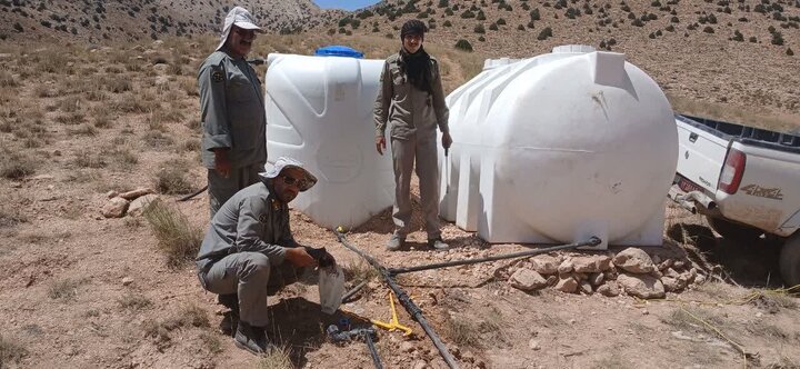 آبرسانی به ۲ زیستگاه حیات‌وحش در استان سمنان