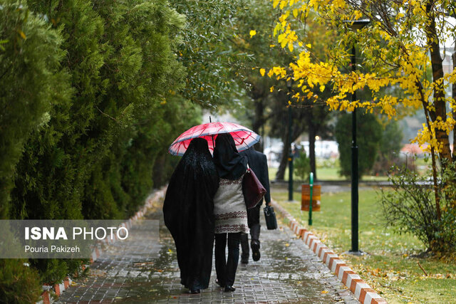 بارش‌های پراکنده پاییزی در انتظار چهارمحال و بختیاری